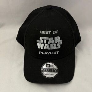 The Best Of Star Wars Playlist Lucas Film LTD Hat Cap Strapback Black Disney